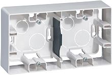 Коробка для наружнего монтажа Legrand Etika 2-м. белый картинка